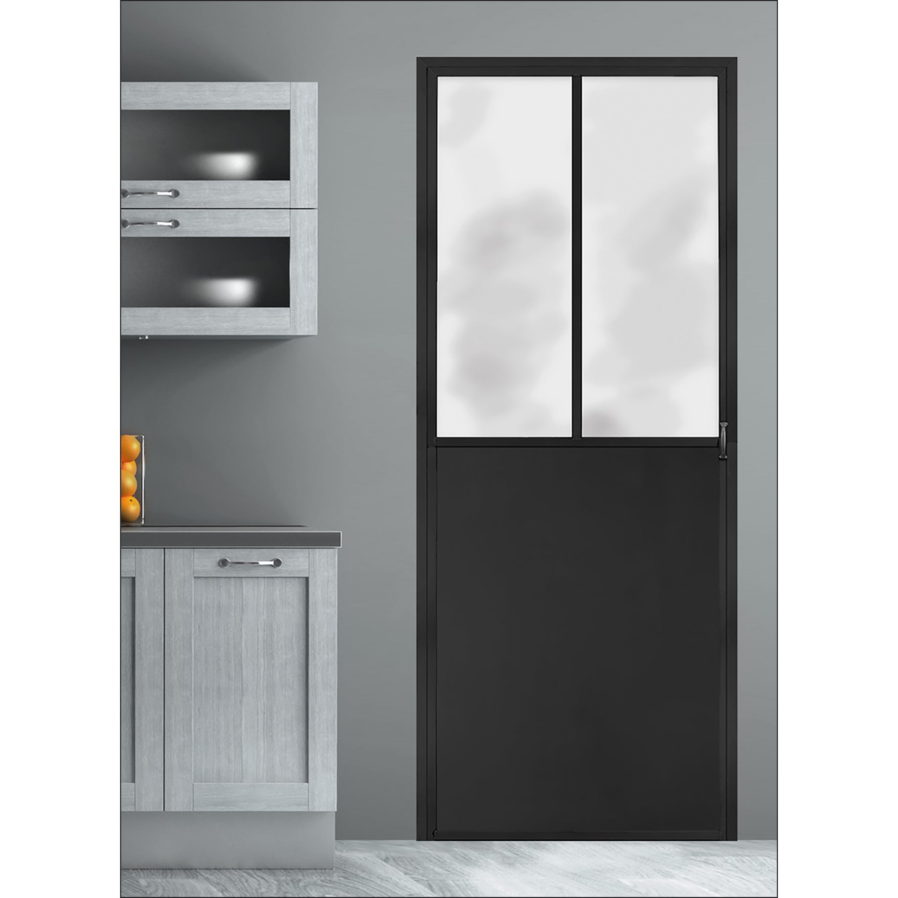 Trompe Loeil Porte Industrielle