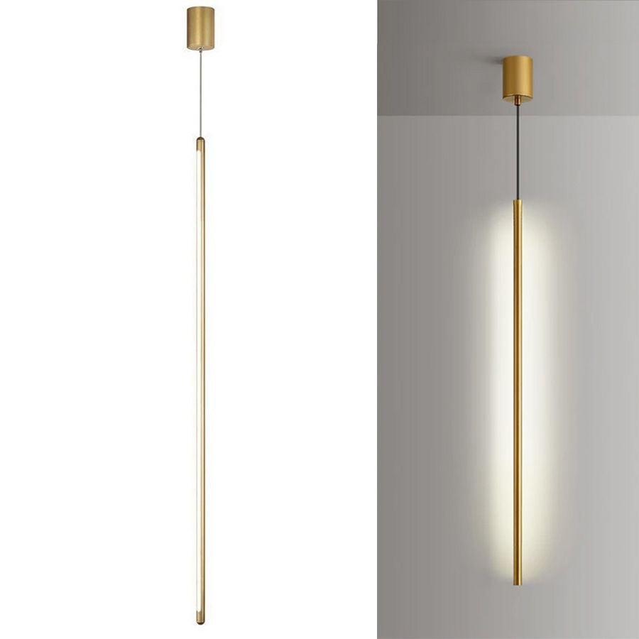 Lampa Sufitowa Wisząca Led Toolight Led App1414-C Złoty 100Cm