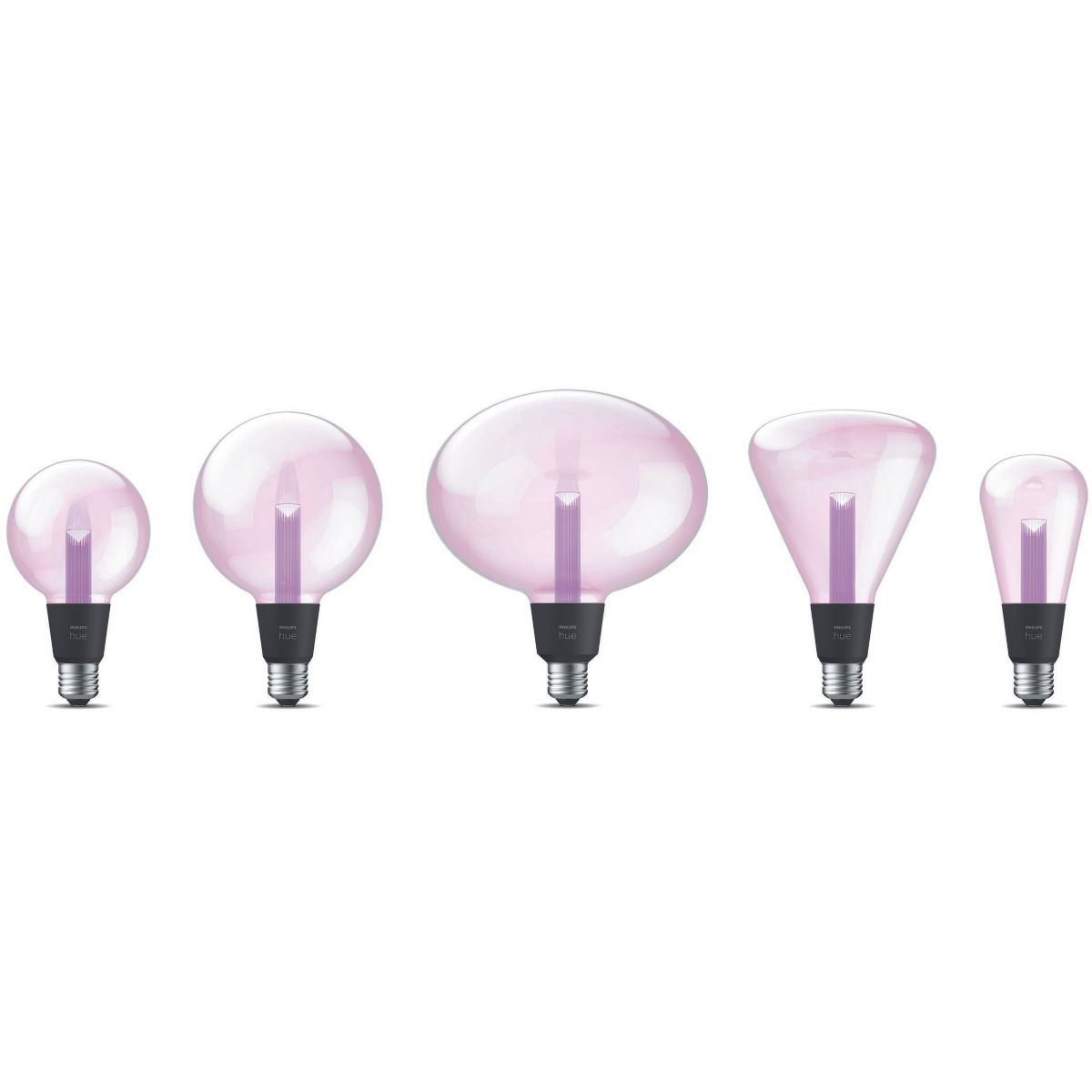 Ampoule LED connectée PHILIPS HUE W&C E27 Elipse Deco - 4