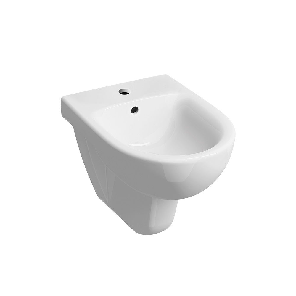 Bidé cerámico suspendido para baño de diseño moderno Geberit Selnova - 7