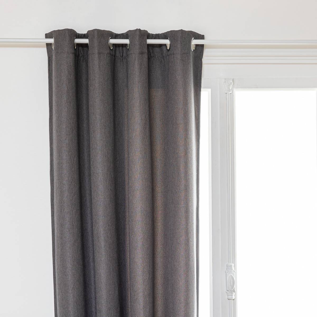 Atmosphera - cortina opaca malo gris oscuro - 140x260 cm