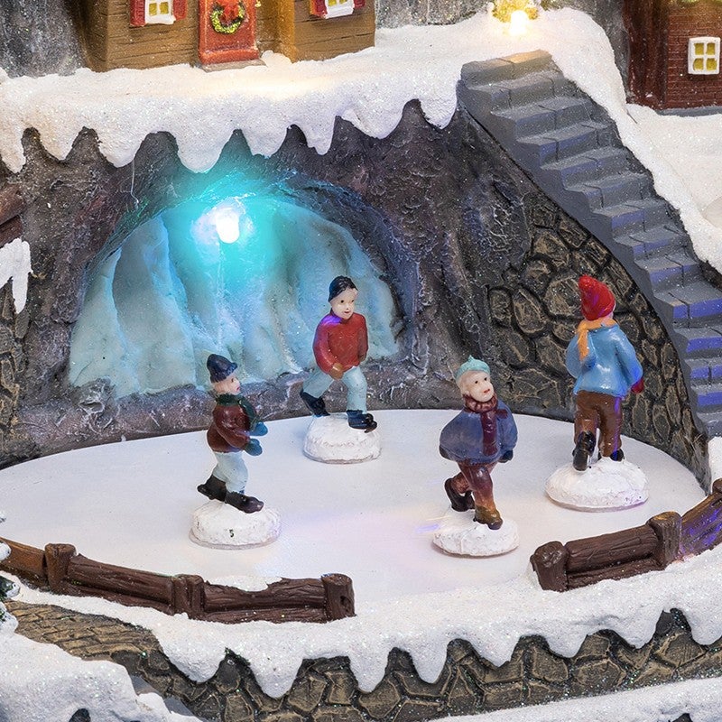 Village lumineux étang gelé musical 13 LED - Feeric lights & christmas - 2