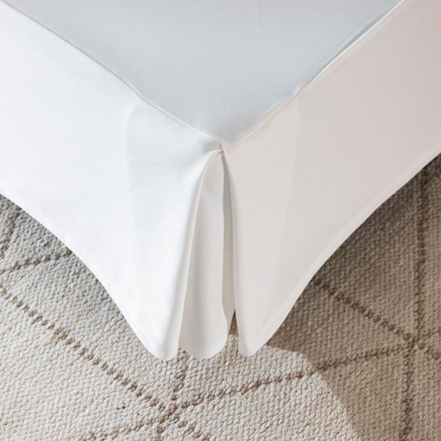 Cache-sommier intégral écru 90x190