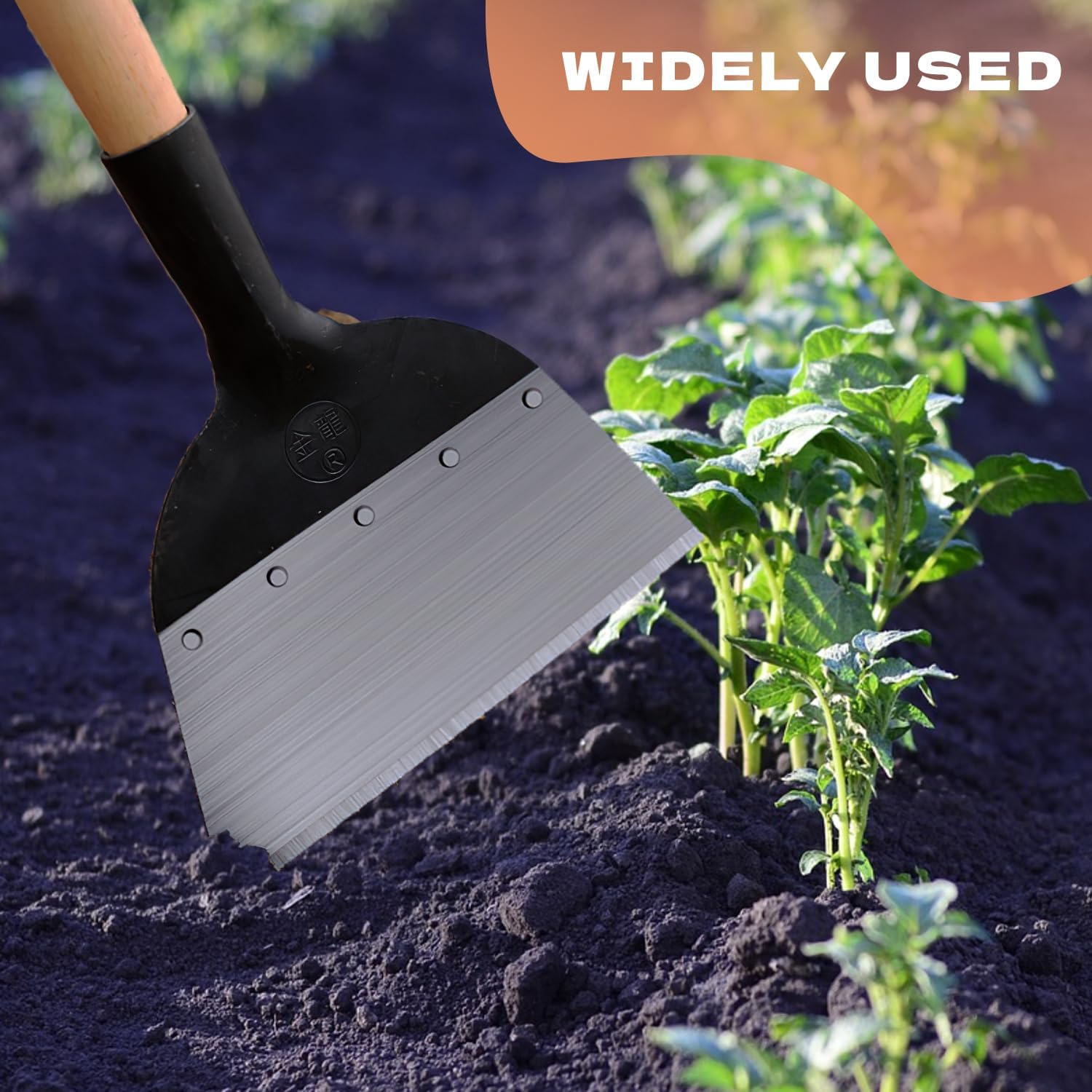 Pelle de Nettoyage de Jardin Multifonction, Multifonctionnelle Outil de Désherbage,Pelle Jardinage,Convient pour Désherber, Pelleter la Neige, Nettoy - 5