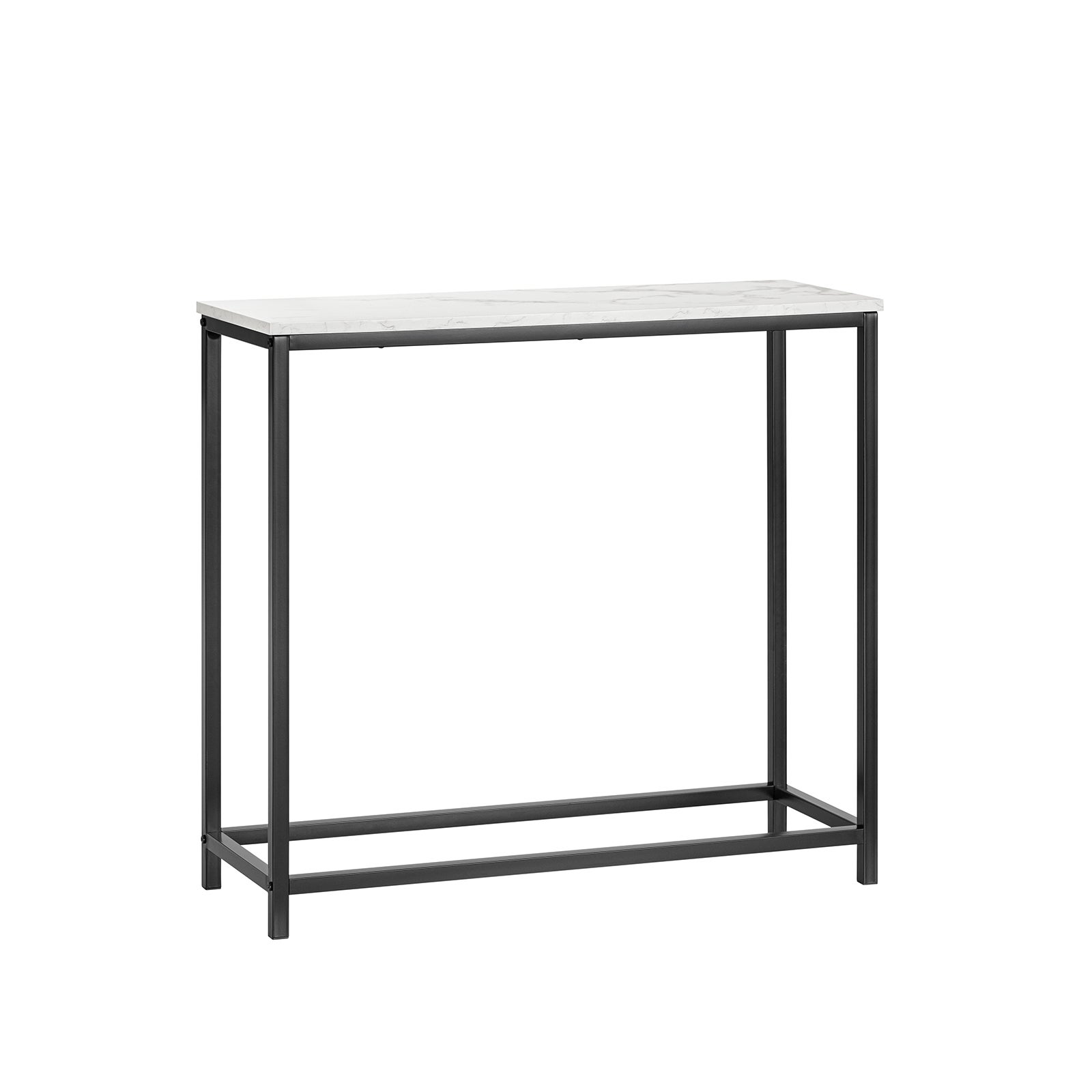 Table Console Industrielle Avec étagères – 100x33x95 Cm, Tiroir, Porte-bouteilles, Style Vintage, Pour Salon Ou Entrée