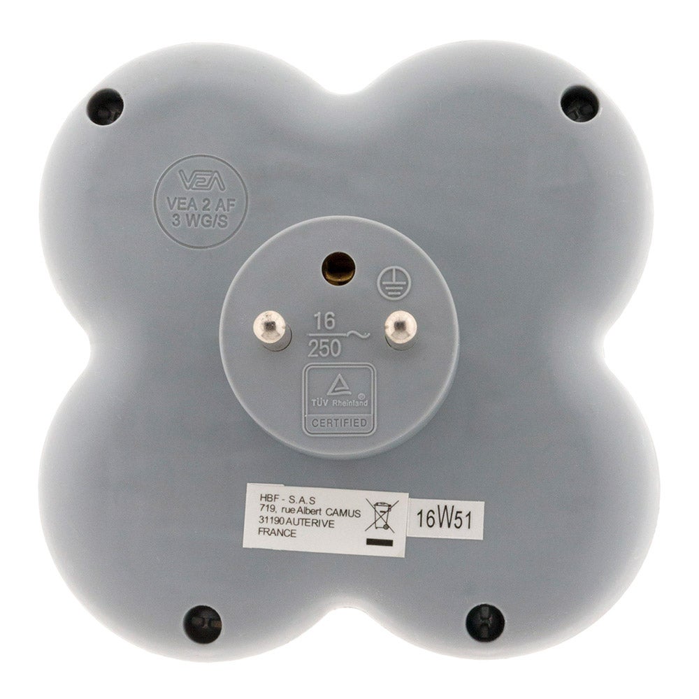 Multiprise triplite + interrupteur 16A - Zenitech - 4