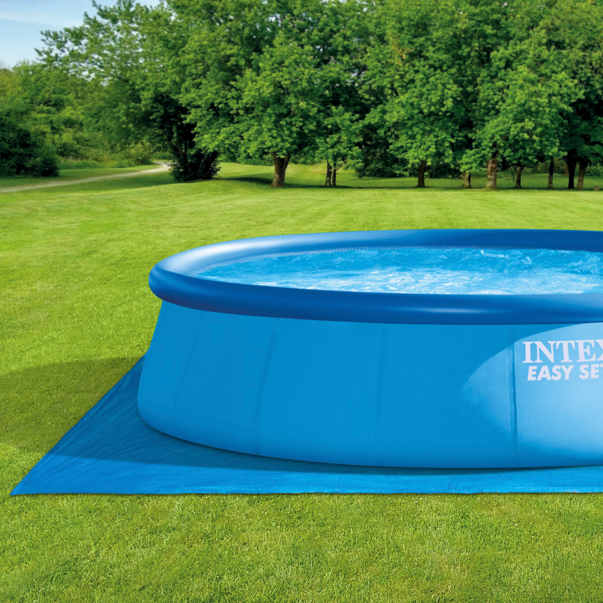 Tapete intex 472 cm para piscinas de: 244, 305, 366 e 457 - 7
