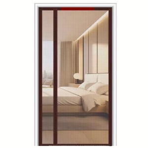Moustiquaire Sur Mesure AimantéE, 160x245cm Facile à Installer