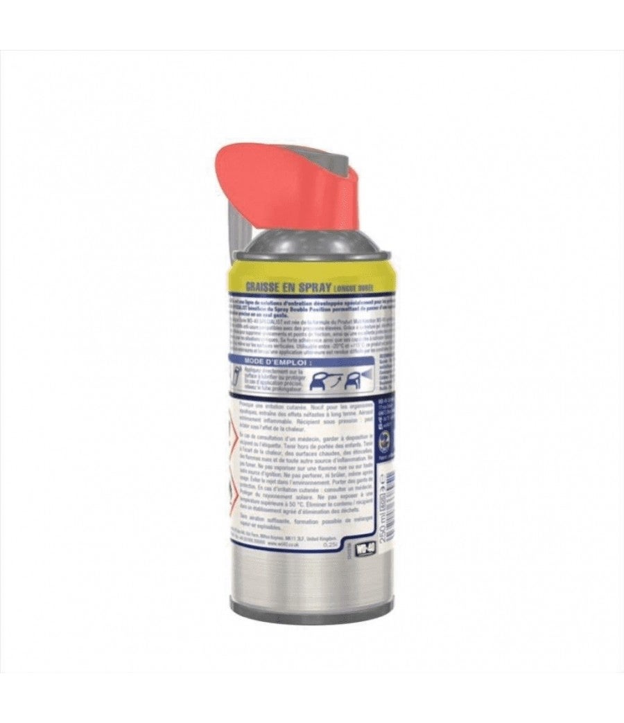 Bombe Graisse spray longue durée WD-40 Specialist - 250 ml - 33217/NBA - 3