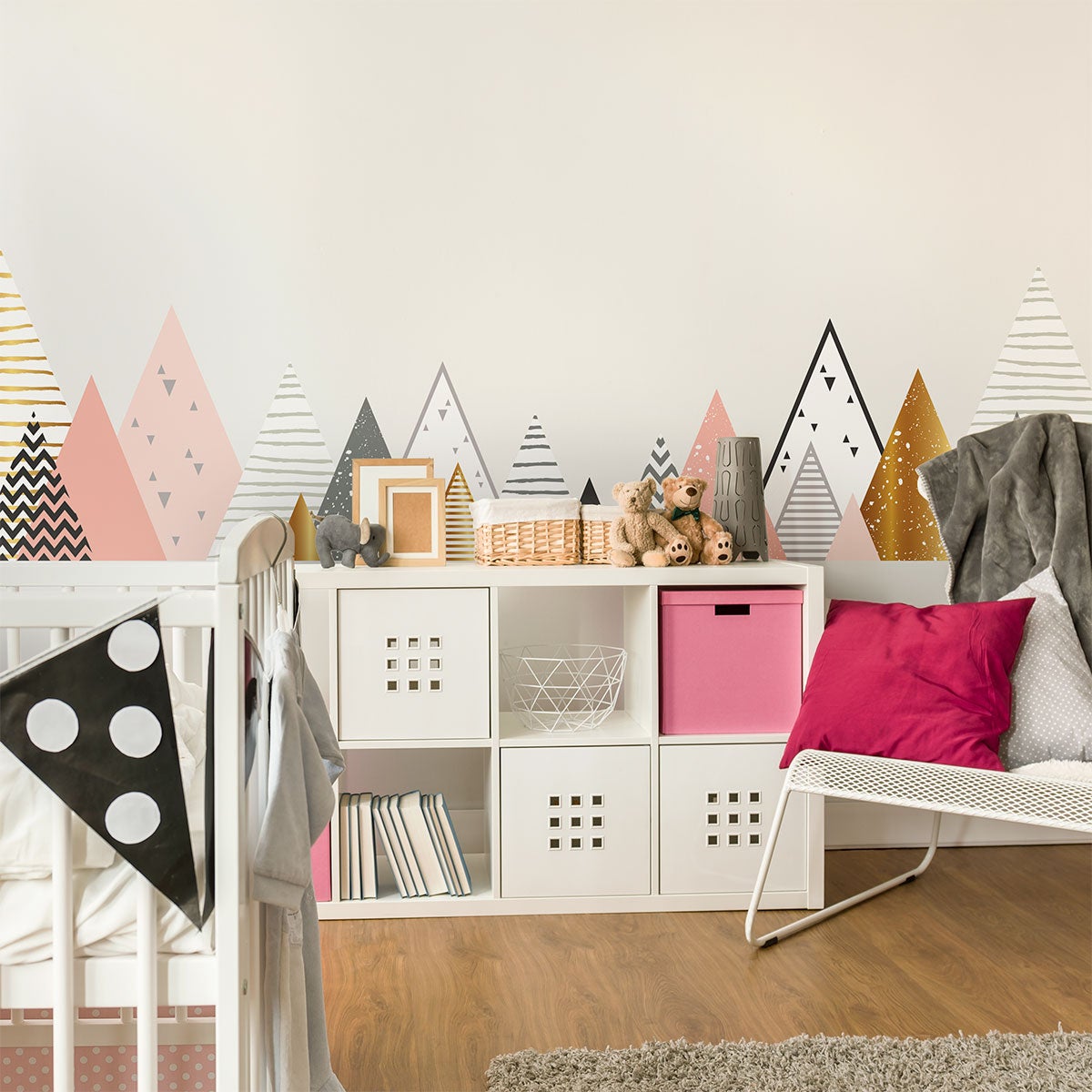 Adesivo bambino di montagna scandinavo loraka - Sticker adesivo - adesivi murali - 50x85cm - 5