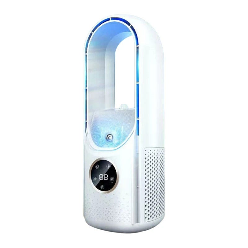 Dvruxg Petits Climatiseurs Portatifs Sans Fenêtres Nécessaires, Climatiseur 2 en 1 sur Pied et à Travers le Mur, Climatiseur à Recharge Sans Fil pour Chambre, Bureau, Tente de Camping Dvruxg Petits Climatiseurs Portatifs Sans Fenêtres Nécessaires, Climatiseur 2 en 1 sur Pied et à Travers le Mur, Climatiseur à Recharge Sans Fil pour Chambre, Bureau, Tente de Camping