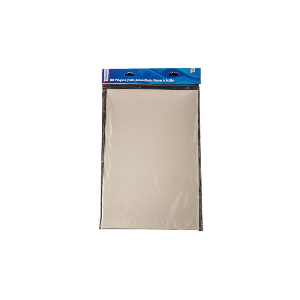 Kit 4 Plaques Joints Autocollants Pour Piscine - 500x250mm Et 350x350mm