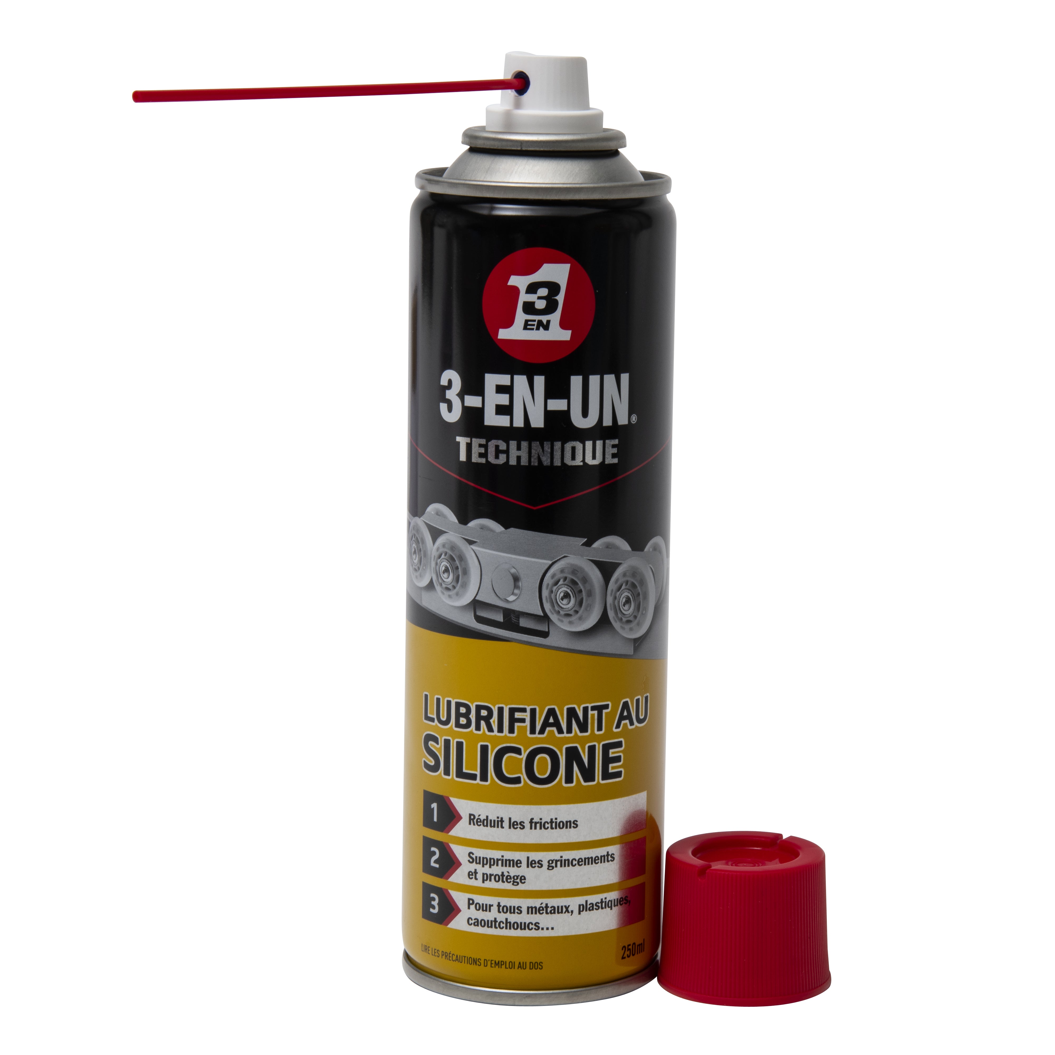 Bomboletta lubrificante in silicone 3-in-1 250ml - 5
