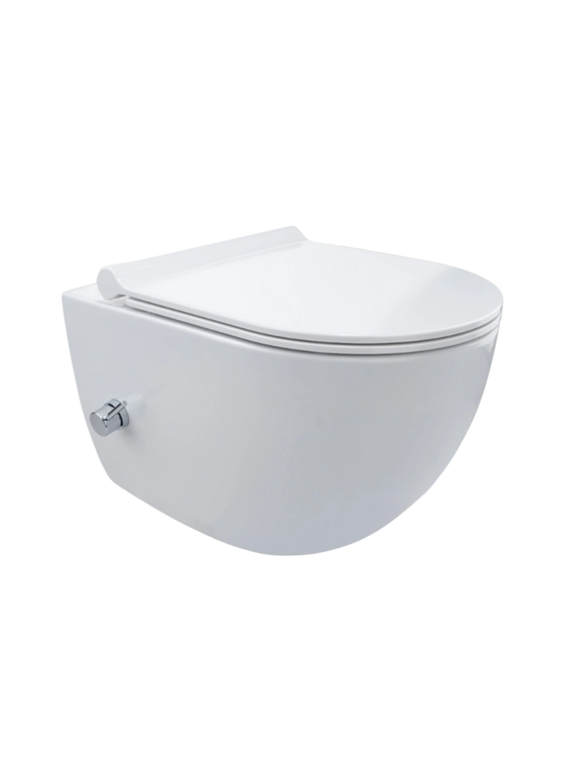 Miska WC z funkcją bidetu Uptrend Monesi biały połysk 1 szt.
