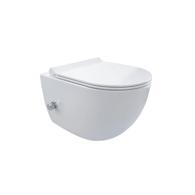 Miska WC z funkcją bidetu Uptrend Monesi biały połysk 1 szt.