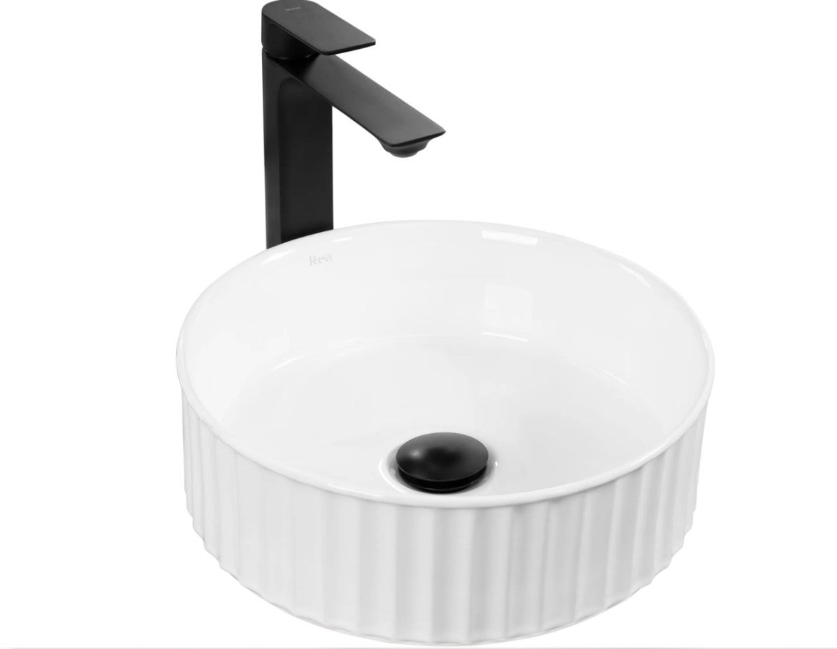 Umywalka Nablatowa Rea Charlotte Biały 36,5 X 36,5