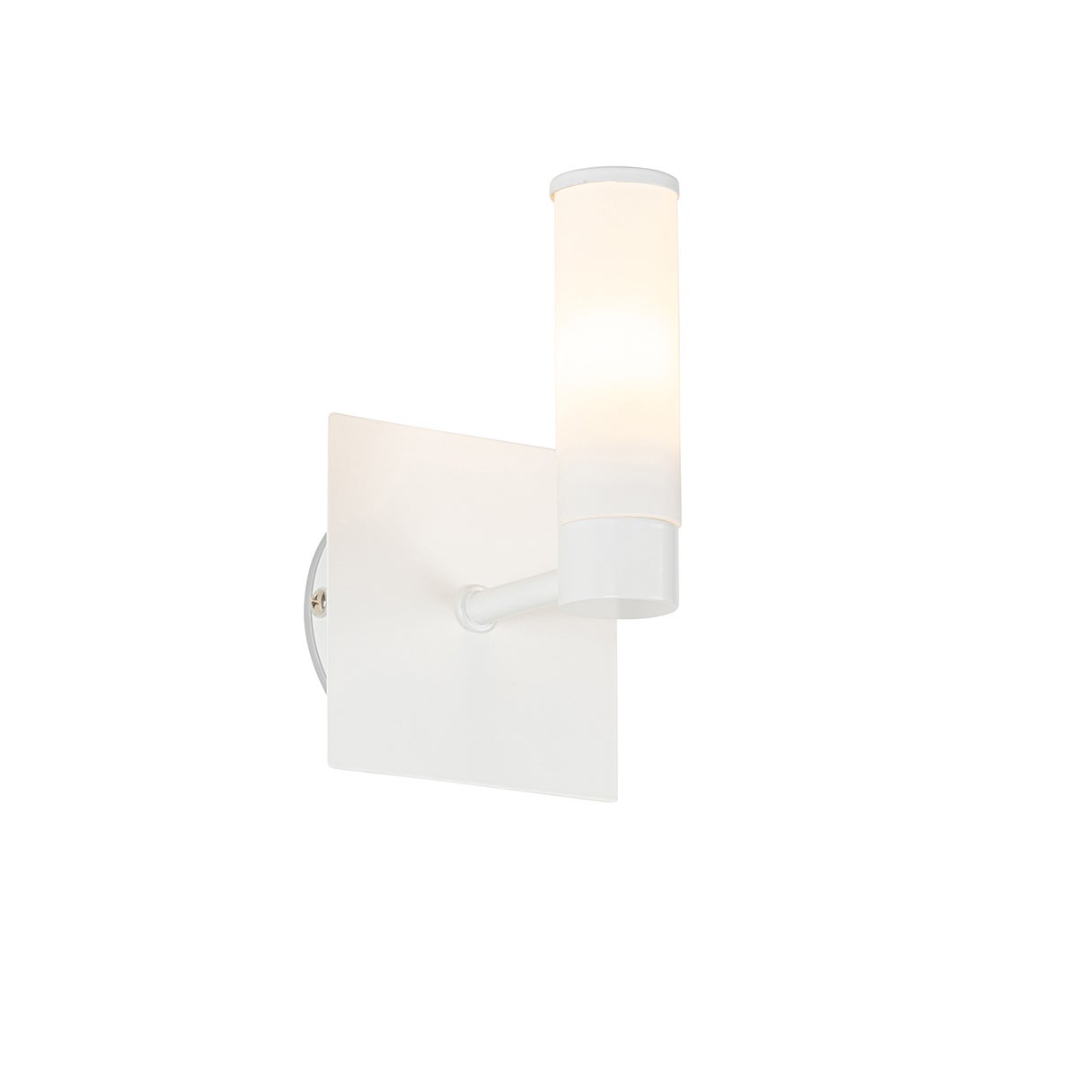 Nowoczesna lampa ścienna do łazienki biała IP44 - Bath