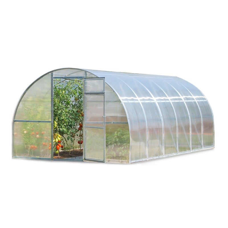 Szklarnia z poliwęglanu w kształcie tunelu 3x4m 20x20mm 3mm