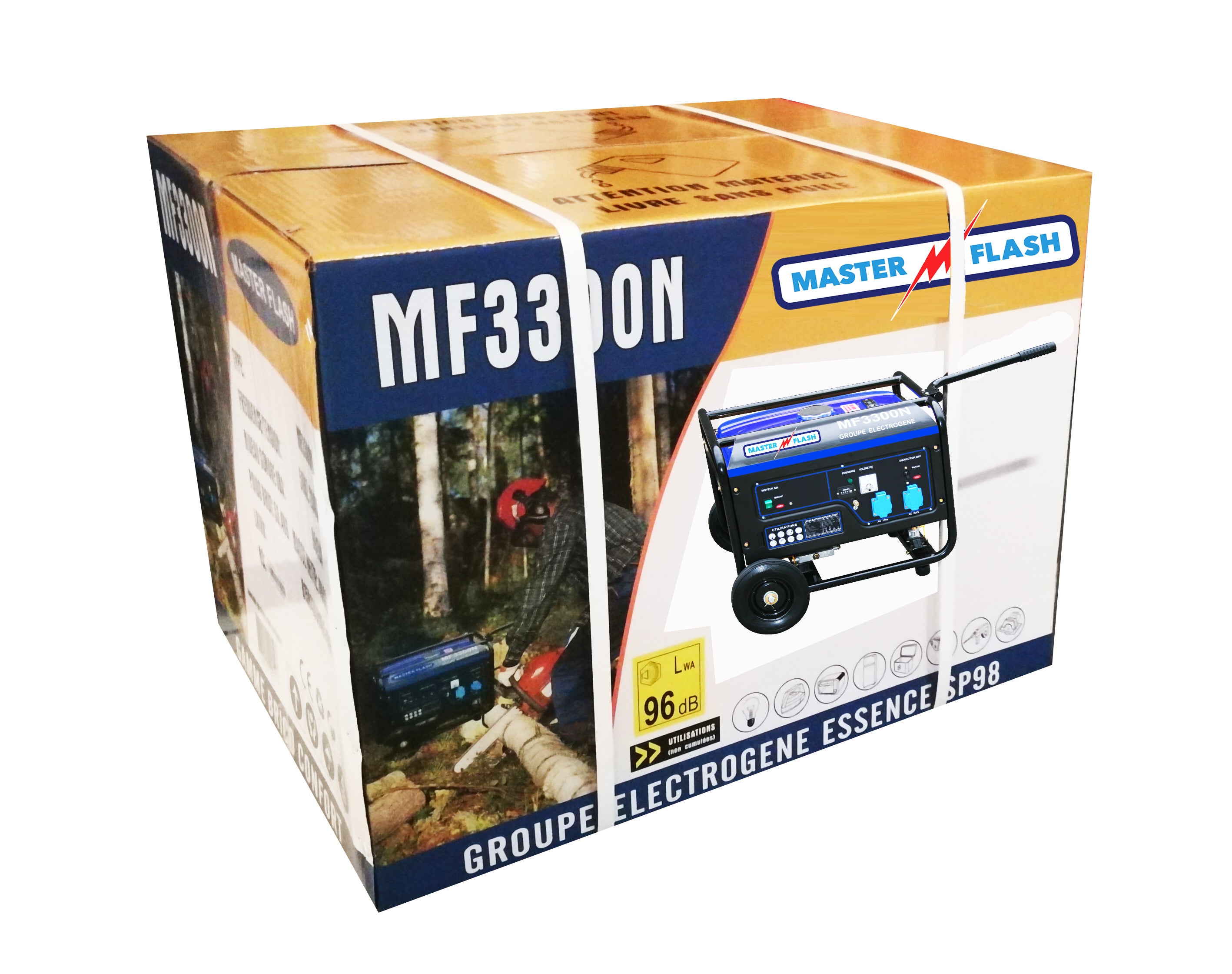 Groupe Electrogène 3300 W 4 Temps - 2