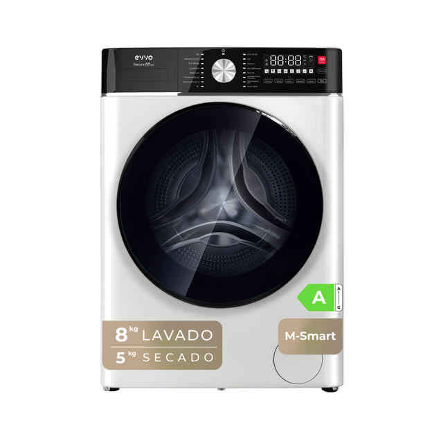 Lavadora de 9 Kg Svan, SL9100DD, 2000W, 1000 rpm, 15 Programas, Clase de Eficiencia Energética D | Leroy Merlin