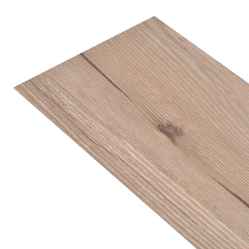 Lamas para suelo pvc autoadhesivas | tarimas de suelo | tarimas autoadhesivas 5,02m² 2mm roble marrón cfw52998