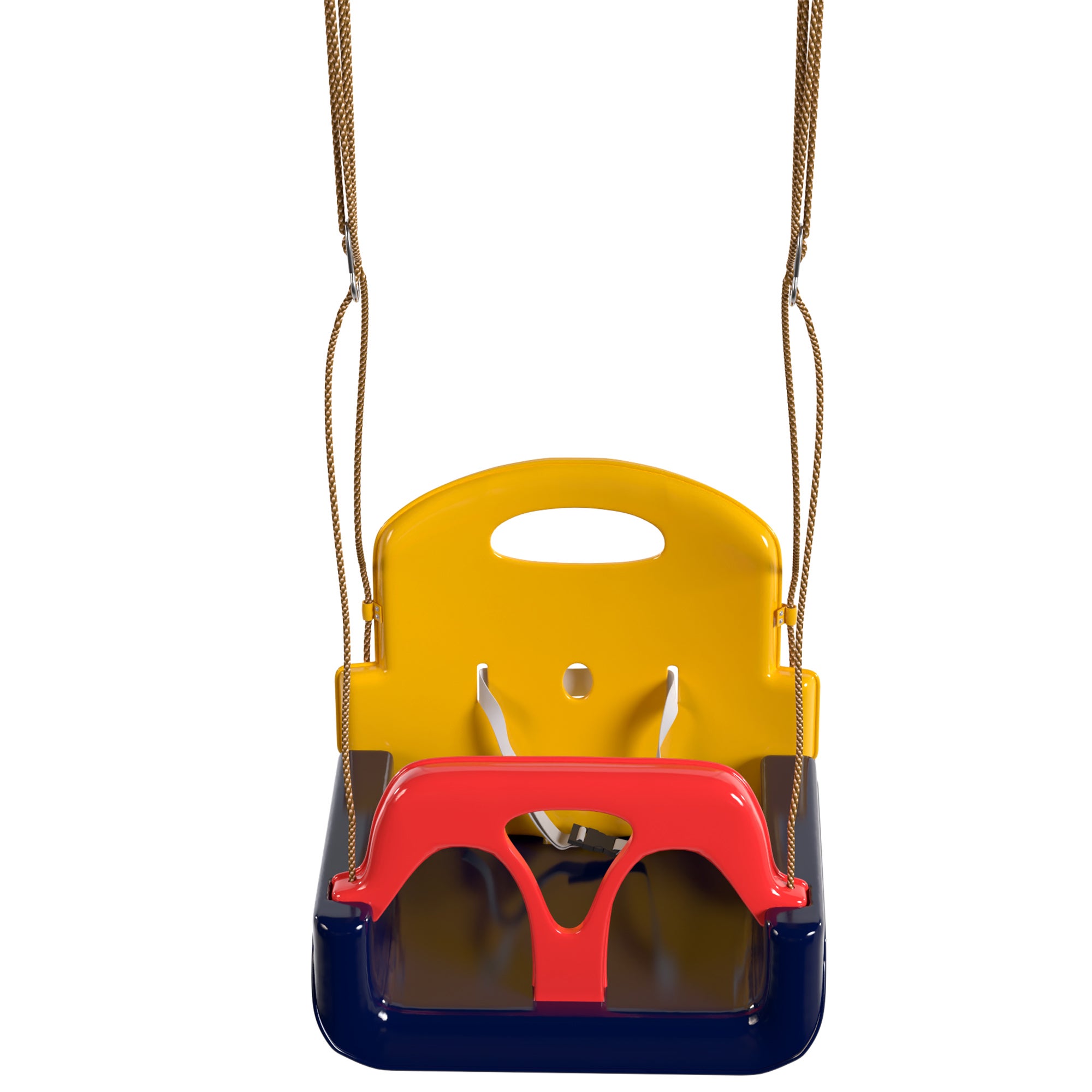 Baloiço Infantil Outsunny PP, PE Azul 42x33x38 cm - 5
