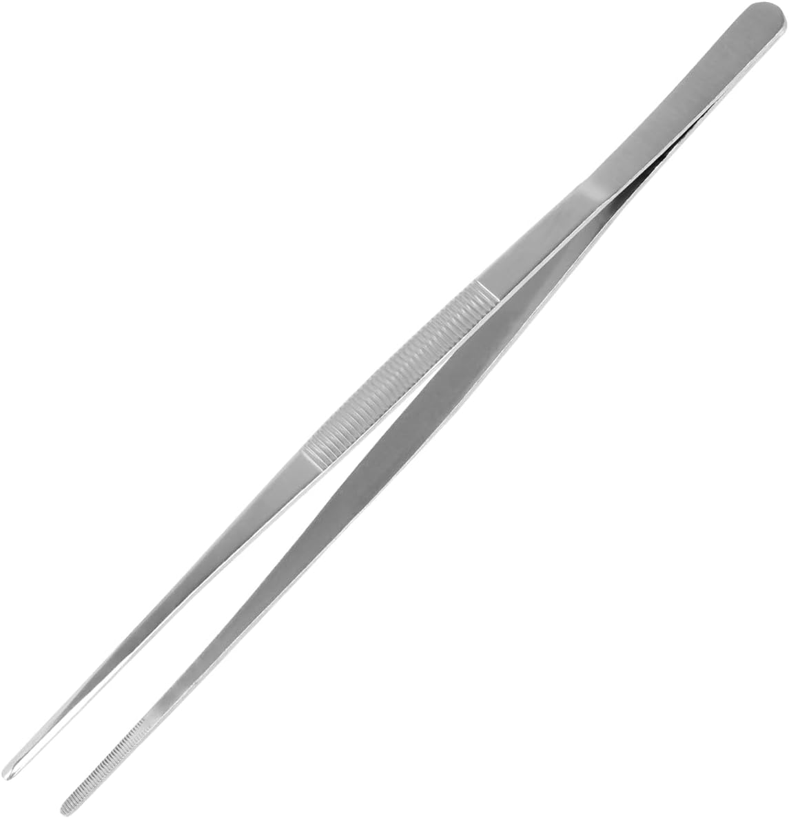 Szczypce kuchenne ze stali nierdzewnej z 12 warstwami i starannie wykrojonymi końcówkami do gotowania i smażenia na morzu