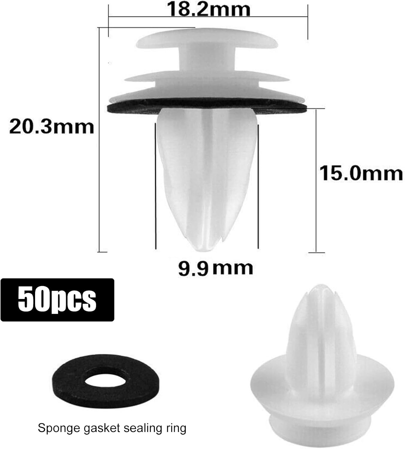 Clip Di Fissaggio Per Auto Mitsubishi Lancer: Kit 60 Pezzi, 6 Misure, Accessori Pratici E Resistenti Per Interni Auto