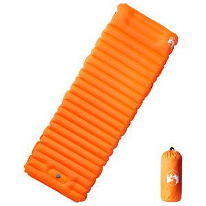 Matelas De Camping Autogonflant Avec Pompe à Pied - Léger, Imperméable, Connexion Possible - Pour Tente, Randonnée