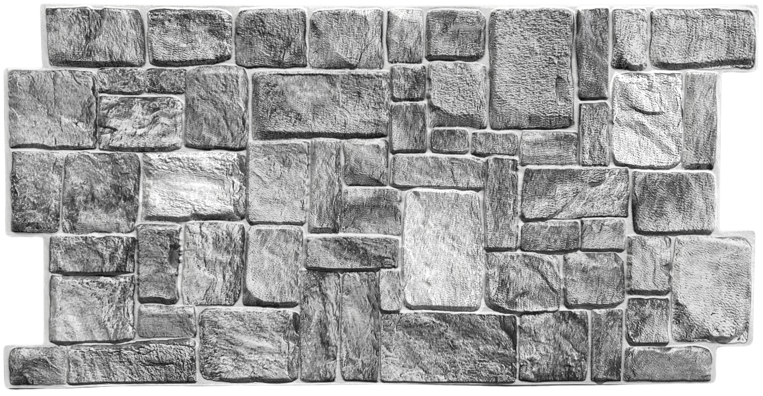 4 m²/10 pièce 3D PVC IMITATION TUILES panneaux muraux revêtement mural DECOR PVC bardage carreaux imitation Dark Stone épaisseur 1mm ! - 6