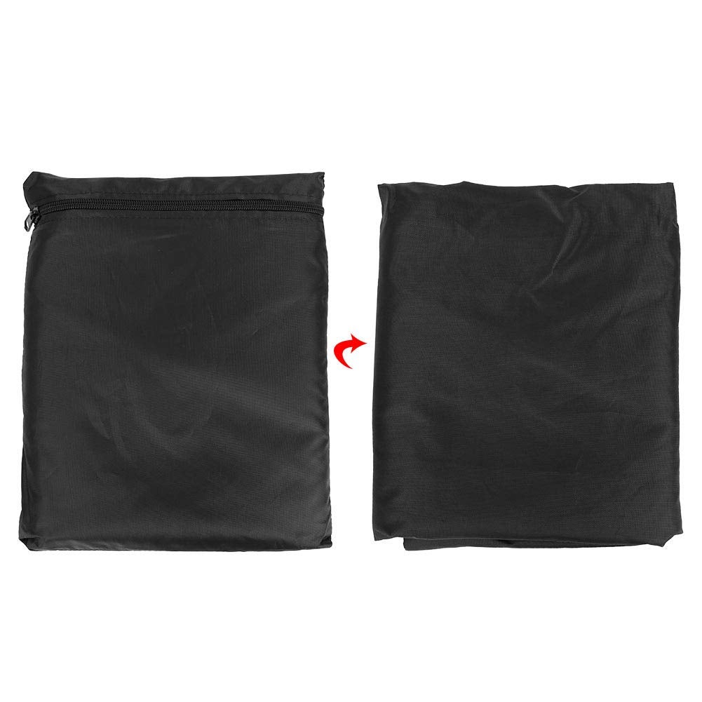 Copertura Ombrellone Amsamotion Oxford 210D - Impermeabile UV Resistente 280cm Nero