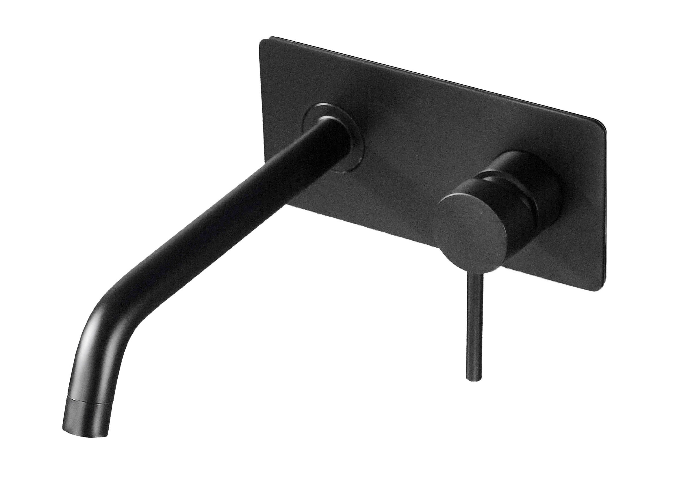 Bernstein Bateria ścienna podtynkowa XX0539B korpus do zabudowy czarny mat