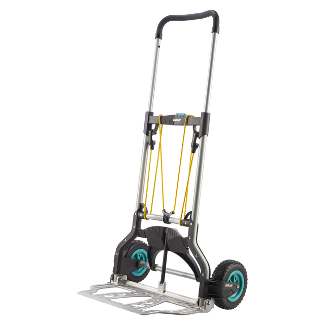 Diable Pliant Compact pour Jardin et Terrain Extérieur - Charge Max. 100 kg - TS 850 Offroad - wolfcraft 5503000