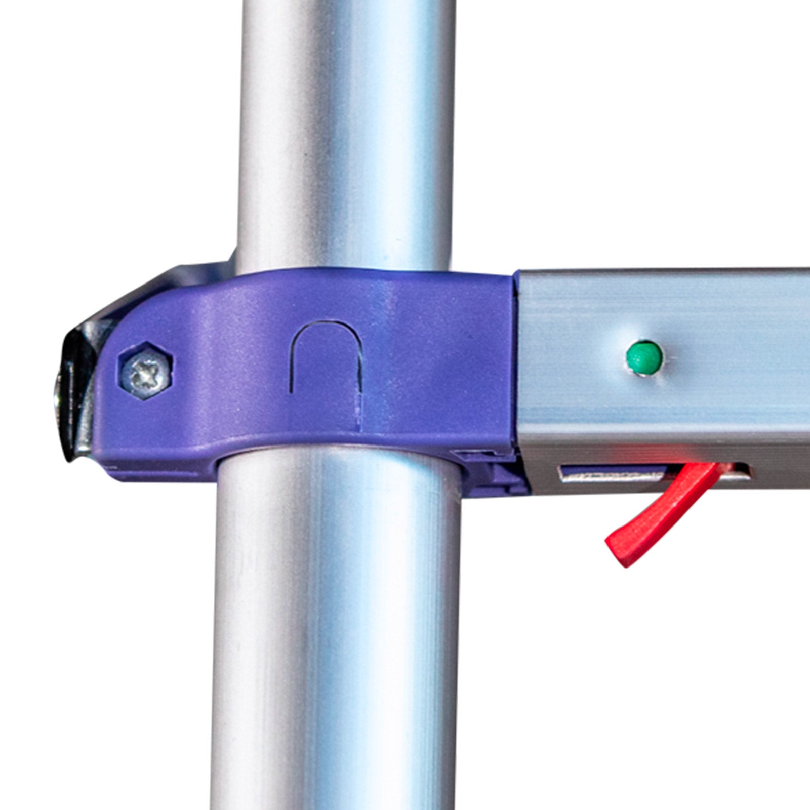 HOSTRÖM Escabeau 9 marches telescopique EXTENDACT9, Echelle telescopique 2,6m+2,3m, escabeau pliable télescopique, H max travail 4,1m, Garantie 5 ans - 8