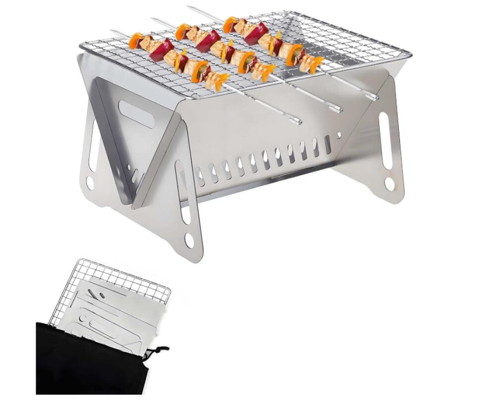 Mini Grille Barbecue Pliable avec Barbecue Portable Mini Barbecue à ...