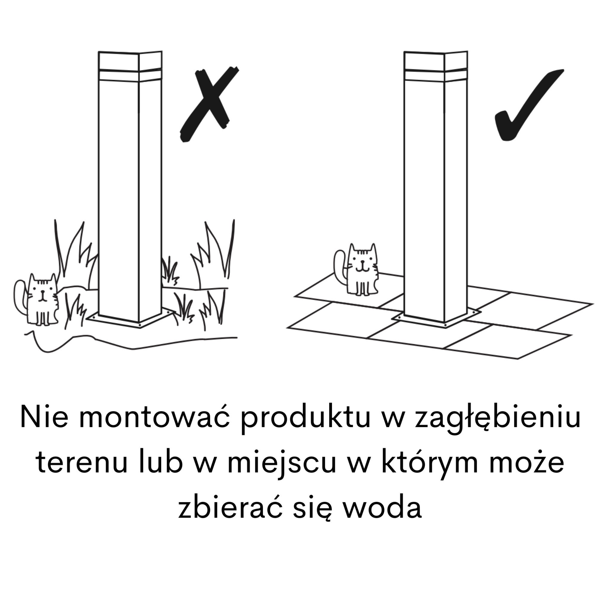 Lampa ogrodowa stojąca Gilbert czarny mat 1xGU10x10W IP44 wym: 50 x 11 x 6,5 cm aluminium Polux - 8