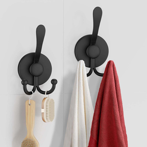 Ganci A Ventosa Resistenti - Set Di 2 Ganci Per Doccia Impermeabili E Riutilizzabili Rimovibili Per Finestre Porte In Vetro Grucce Piastrelle Della Cucina Pareti Della Doccia Del Bagno 92899741