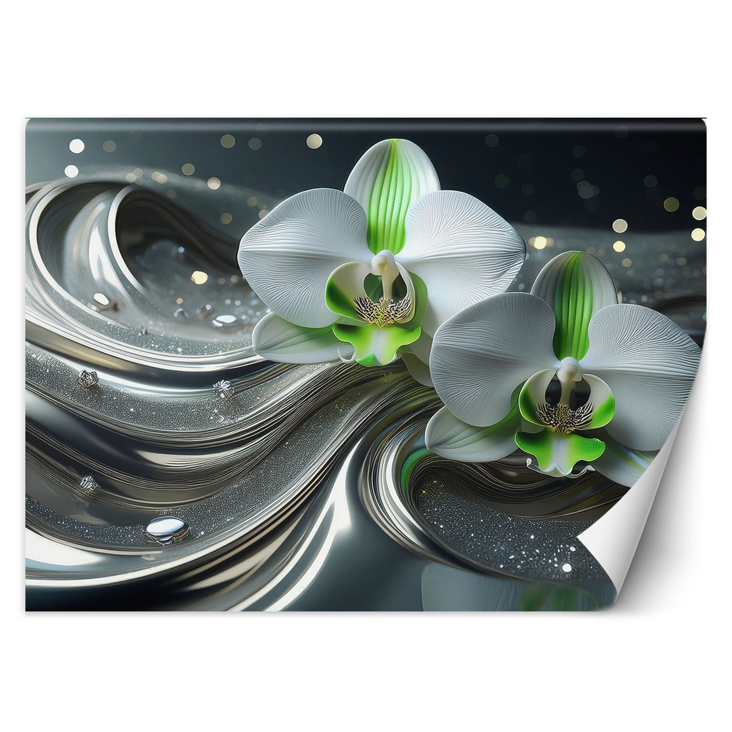 Fototapeta, Kwiat abstrakcji orchidei 300x210