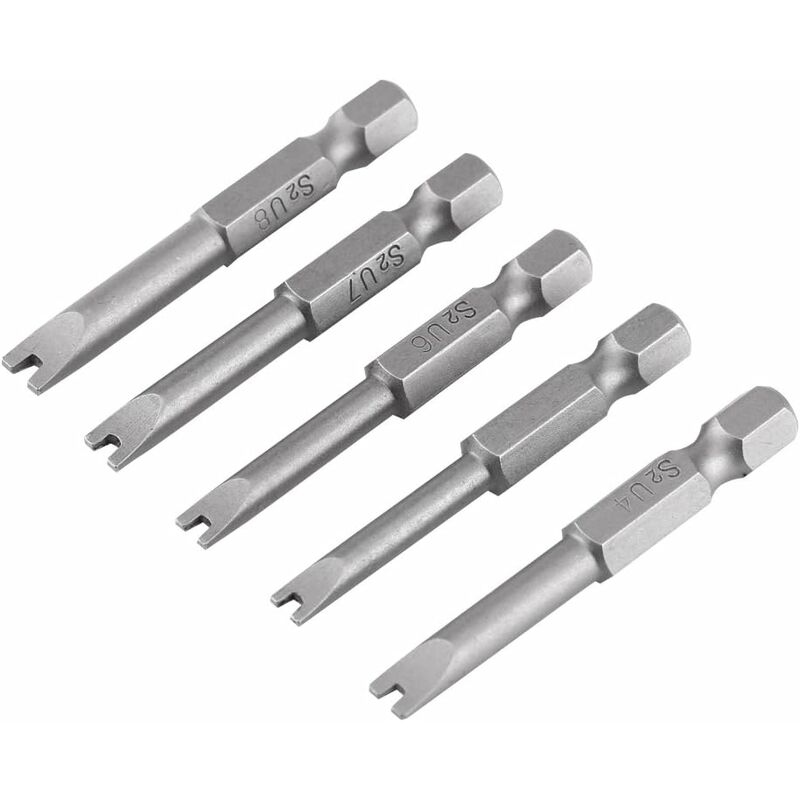 Lot De 10 Embouts Magnétiques U4 – Queue Hex 1/4, 50 Mm, Acier S2 Haute Qualité