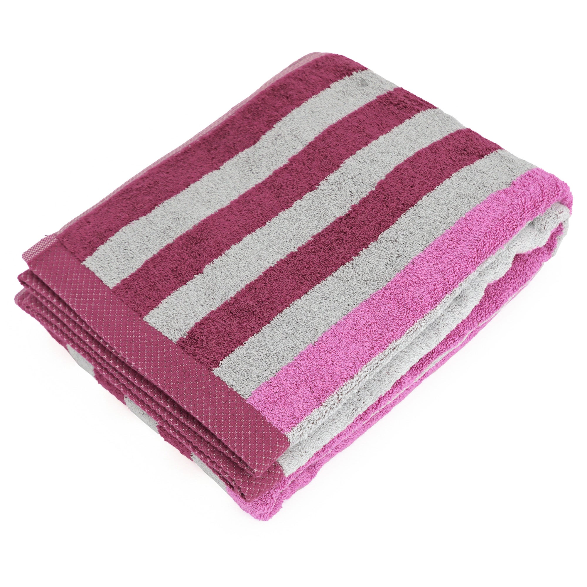 Drap De Bain 100x150 Cm - Coton Peigné 650 G/m² - Rose Lavande - Royal Cresent - Fabriqué Au Portugal - 8