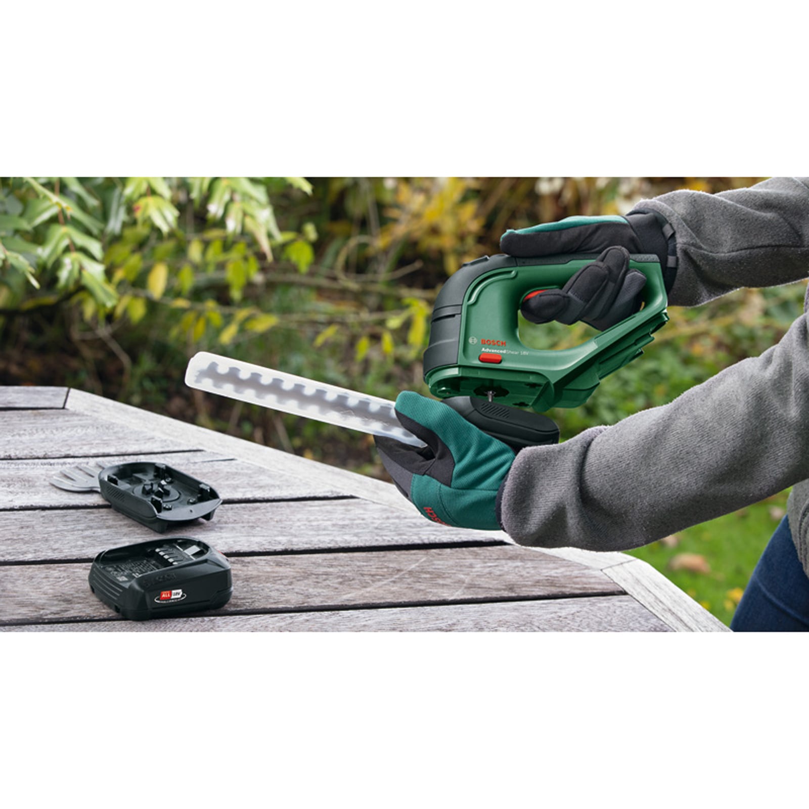 Taille-herbes BOSCH AdvancedShear 18 Outil seul sans batterie - 7