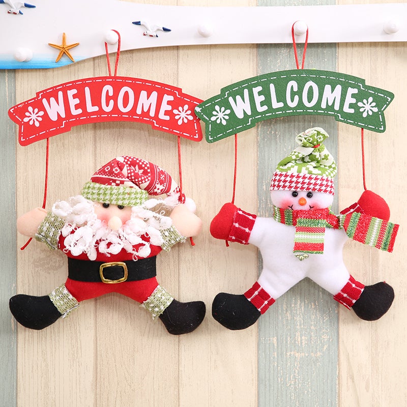 Lot De 4 Décorations Père Noël En Résine - Design Attraction - 4"L X 3"H - Neuf Pour Noël