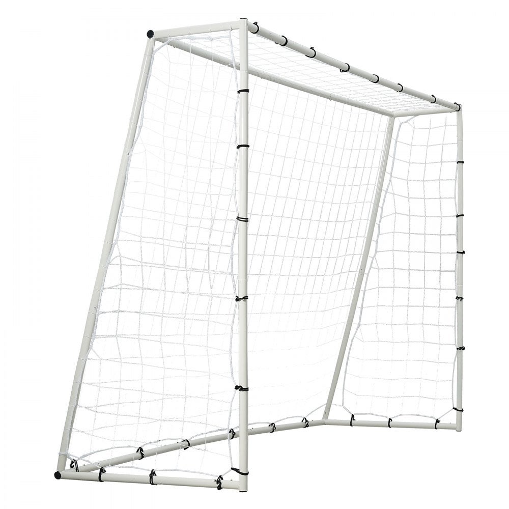 Mur de football, mur de rebond à filet double et structure robuste, 2,4 ...