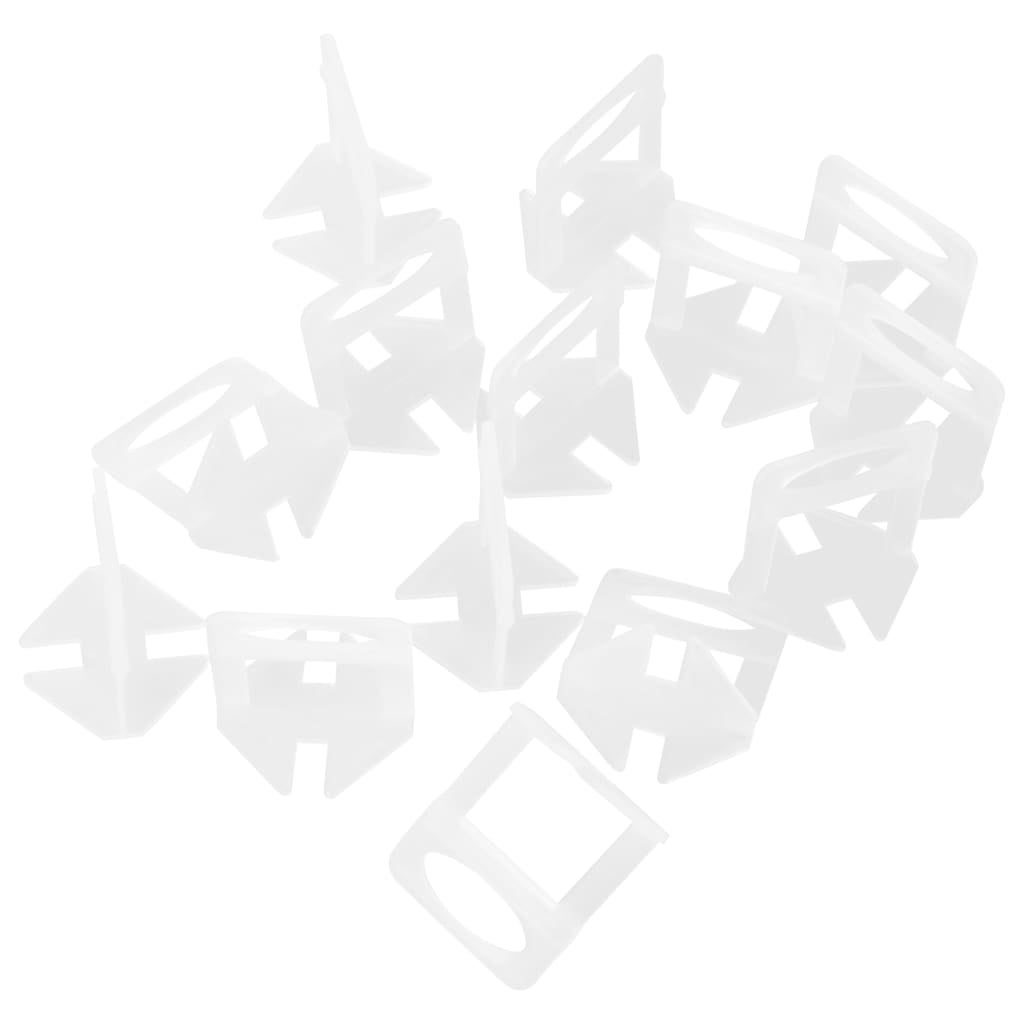Niveladores de ladrilhos 2500 pcs 2 mm vidaXL - 5