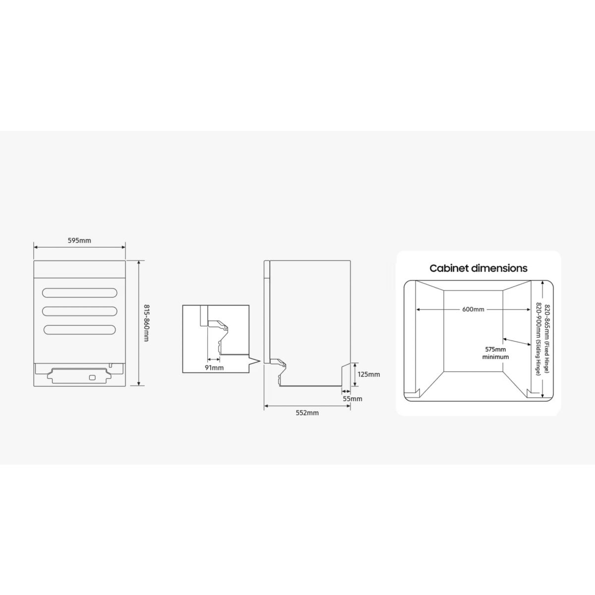 Lave vaisselle 60 cm SAMSUNG DW60DG790FSL - 4