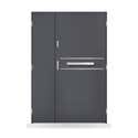 Penderie Double Barres Porte-vêtements Double Pôle, Etagère De Séchage Pour Vêtements De Chambre Penderie Double Barres Porte-vêtements Double Pôle, Etagère De Séchage Pour Vêtements De Chambre