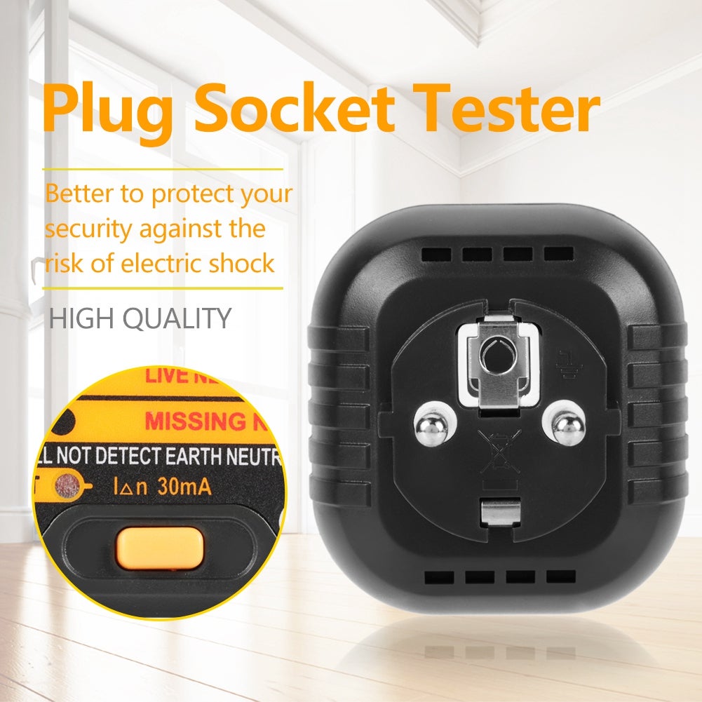Testeur de prise électrique automatique 50-60Hz EU pour la maison PM6860DR (prise ue) - 8