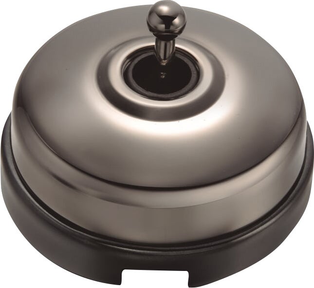 Interrupteur à Monter Sur Lampe - 1 Pôle, 2A, 250V - Noir, Blanc Ou Transparent - Diamètre Montage 10 Mm