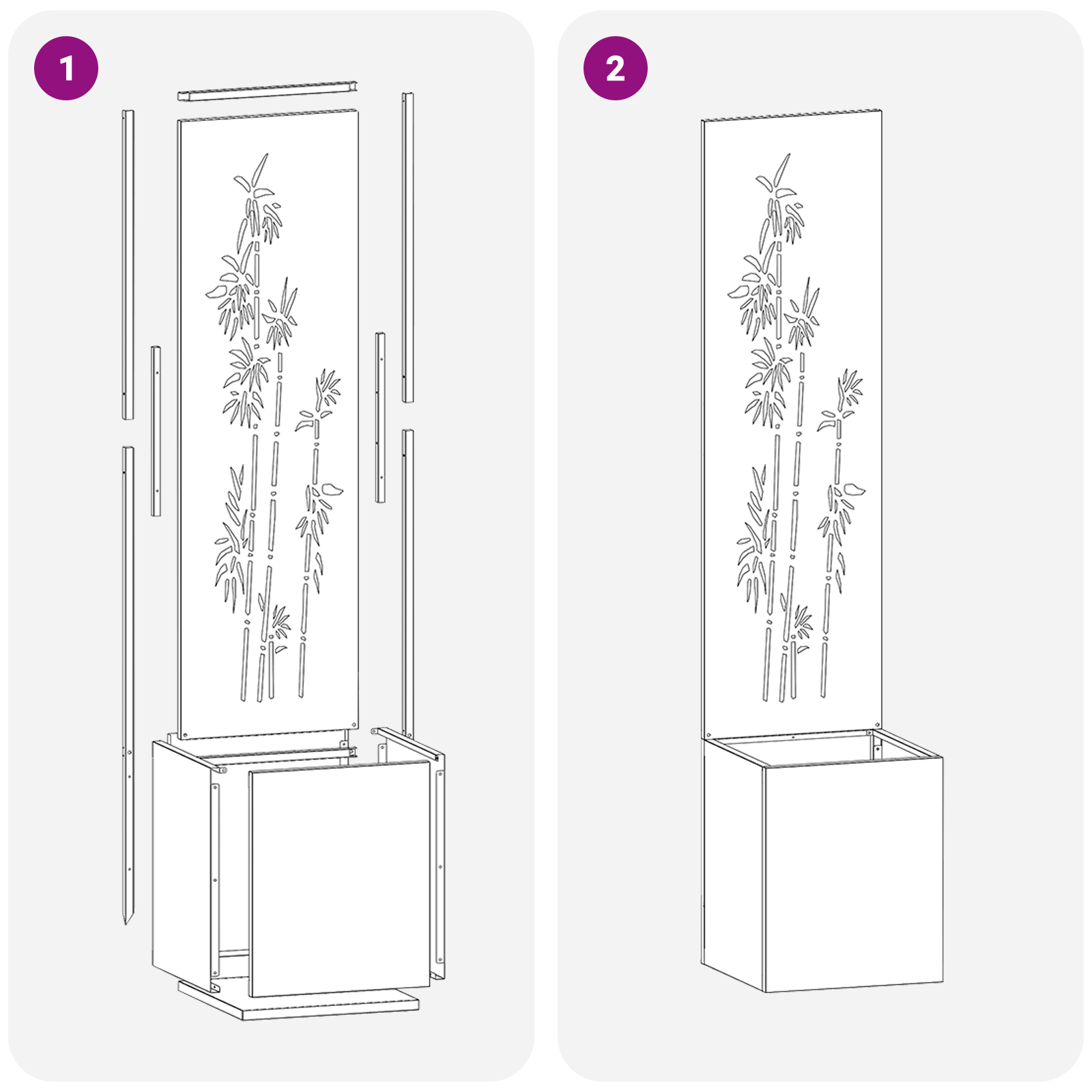 Écran de confidentialité de jardin Anthracite 32 x 140 cm vidaXL - 9