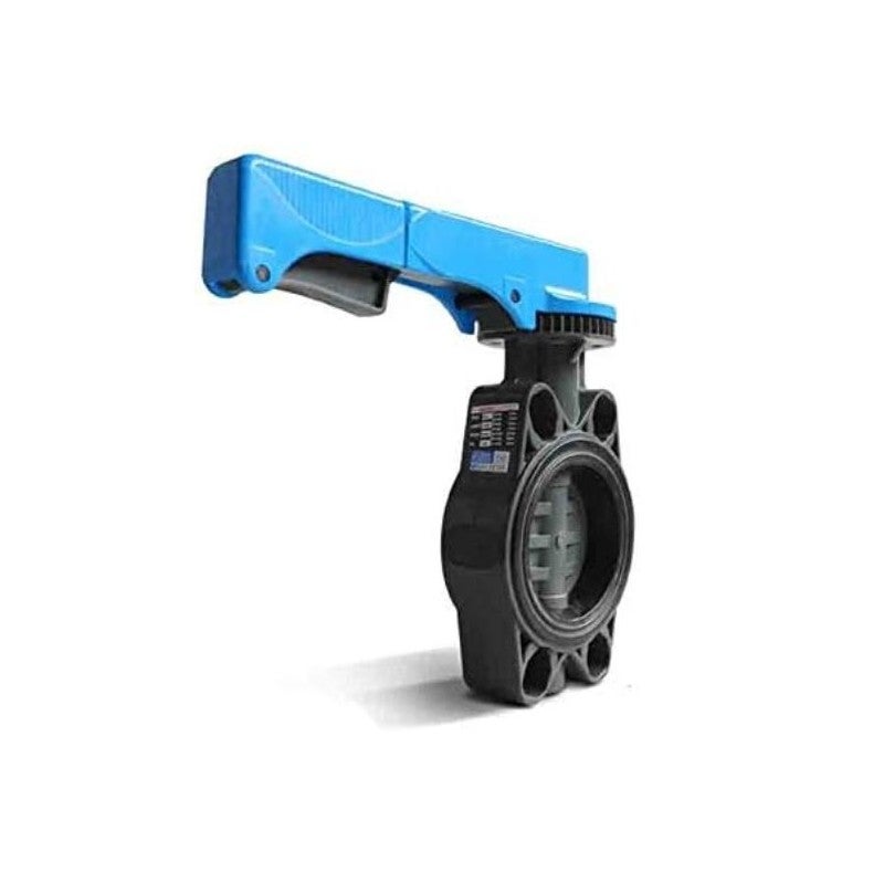Llave de paso pvc 90mm wafer | valvula de riego agricola utilizada en tuberias de polietileno y pvc 90 mm 3''